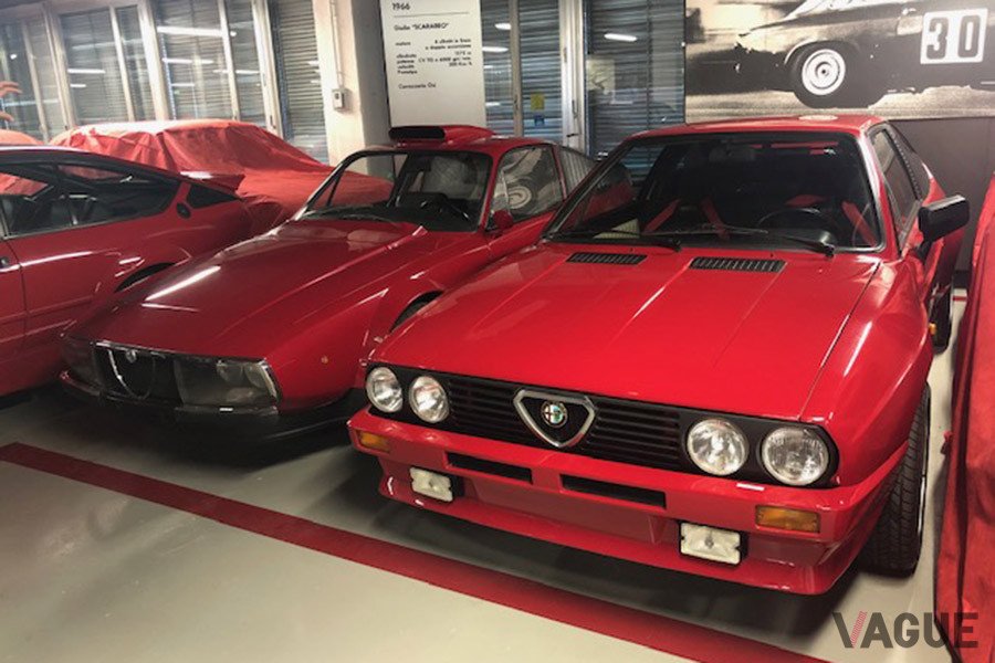 一見ごく普通の「スッドスプリント」と「ジュニアZ」、実はミッドシップエンジンのプロトタイプ、「アルファスッド6C」と「スカラベオ2」だ