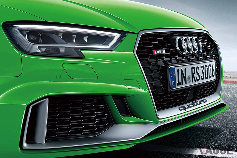 アウディ新型「RS3スポーツバック」の外観