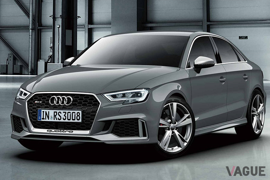 アウディ新型「RS3セダン」の外観