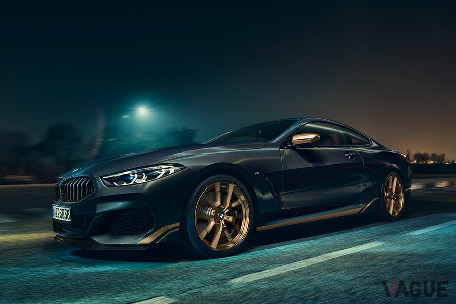 BMW「M850i xDriveエディション・ゴールデン・サンダー」の外観
