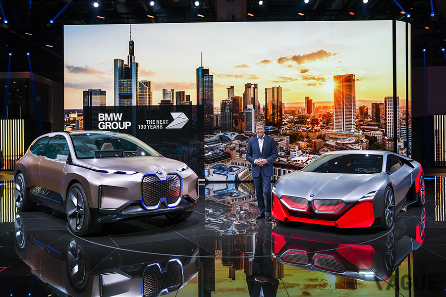 2019年のフランクフルト国際モーターショー（IAA）、BMWブースの様子