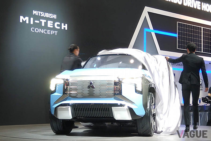 2019年東京モーターショー。三菱のワールドプレミア