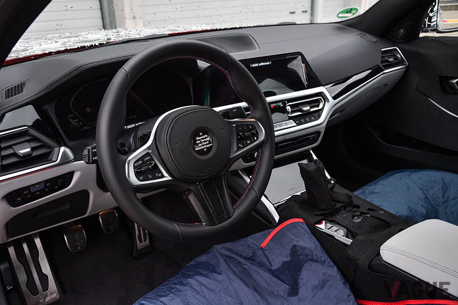 BMW新型「M3セダン」のインパネ