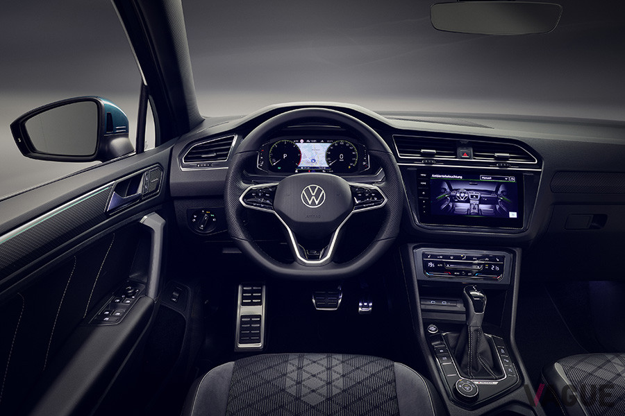 VW改良新型「ティグアン」のインパネ