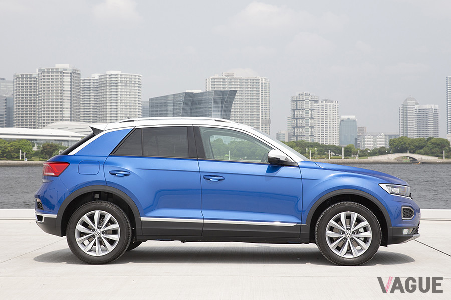 VW「Tロック」。グレードはスタイルデザインパッケージ