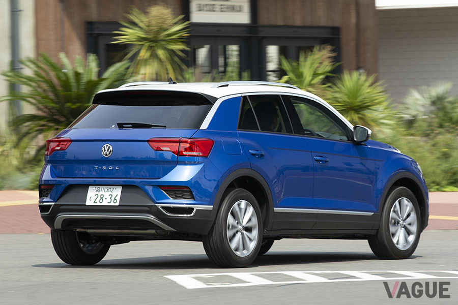 VW「Tロック」スタイルデザインパッケージの走り