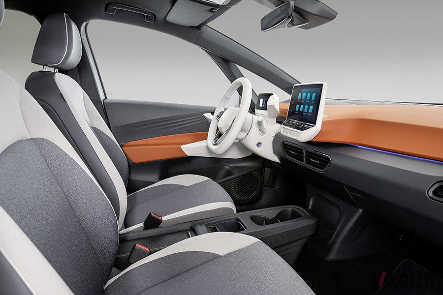 VWのフルEV「ID.3」のインテリア