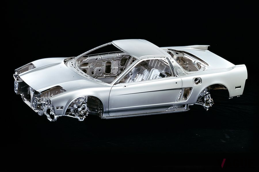 NSXのホワイトボディ