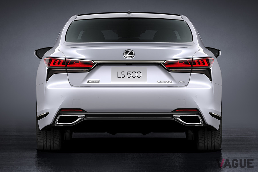 レクサス改良新型「LS」のエクステリア