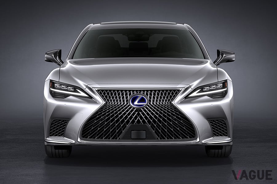 レクサス改良新型「LS」のエクステリア