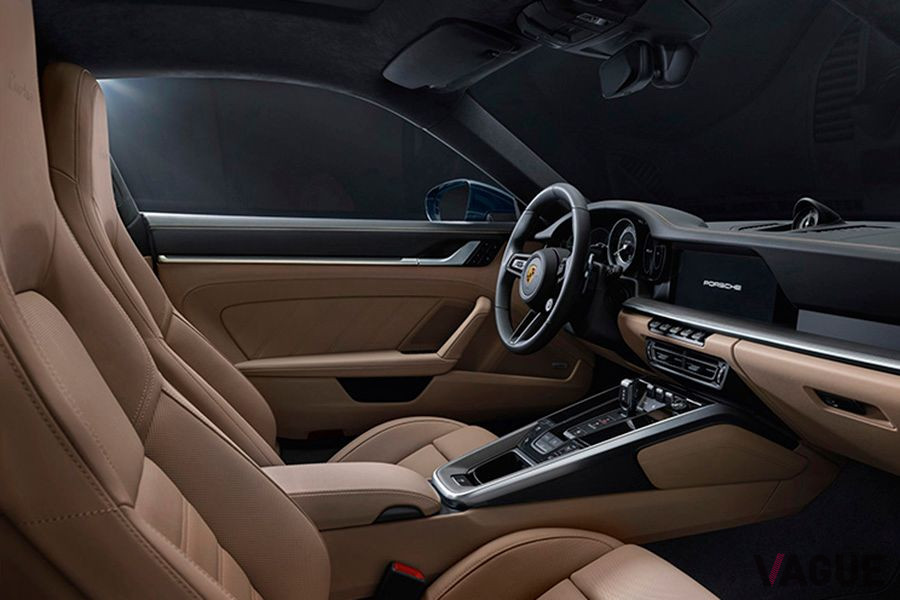 ポルシェ新型「911ターボ」のフロントシート