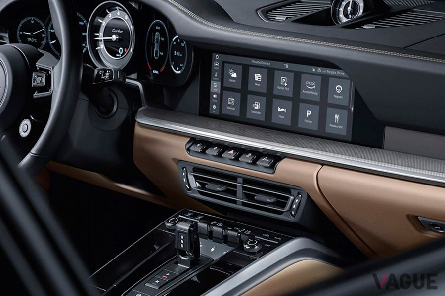 ポルシェ新型「911ターボ」のインテリア