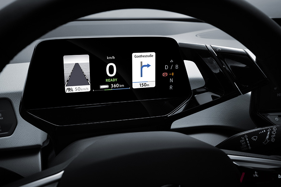 VW「ID.3」のメーター