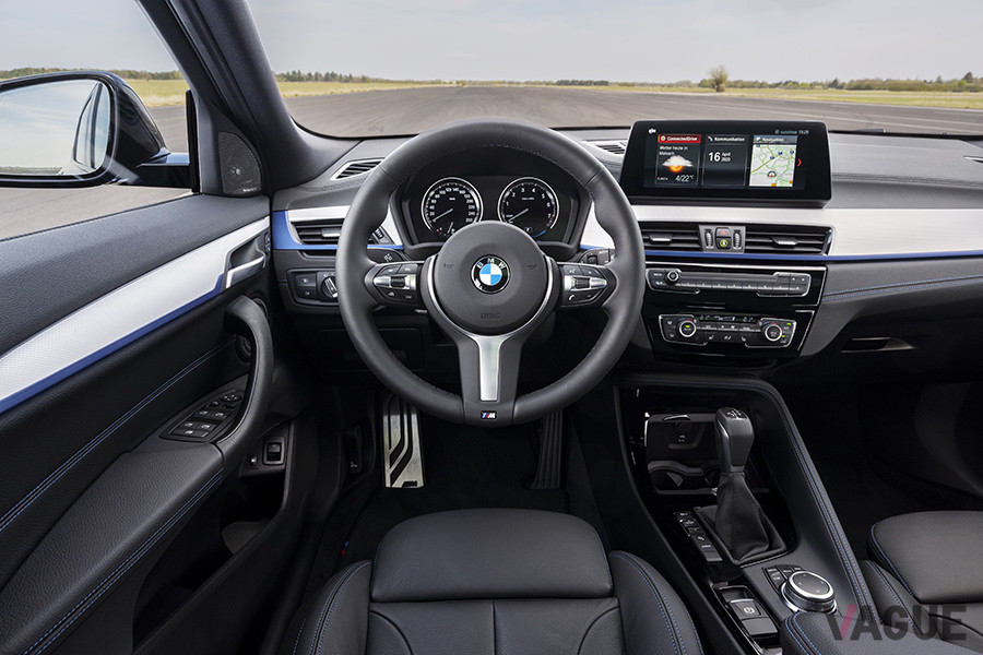 BMW「X2」のインパネ