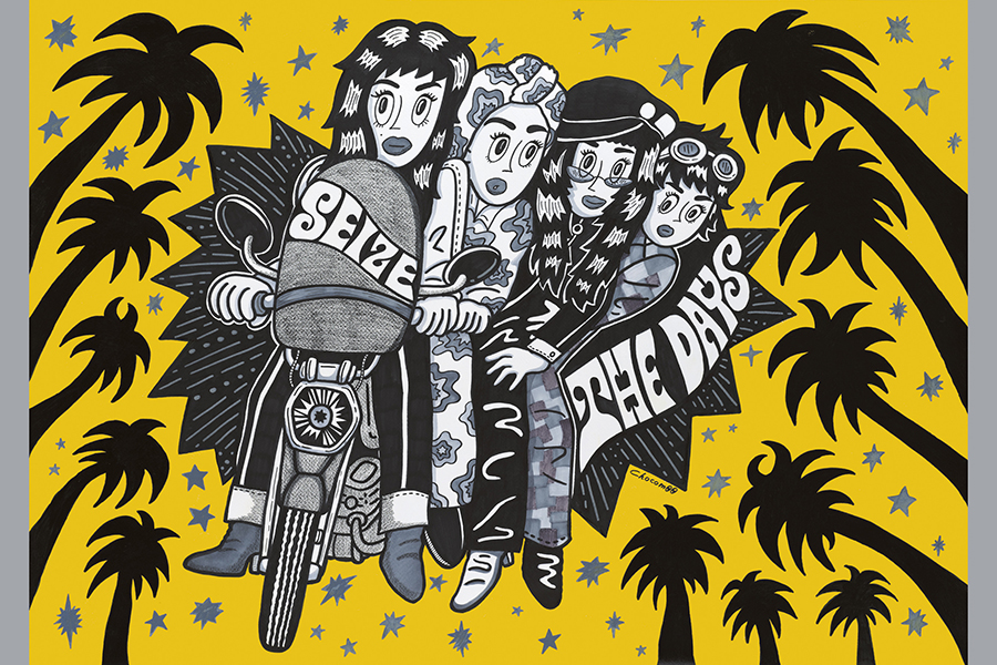 THE SEIZE THE DAYS　©2020 Chocomoo