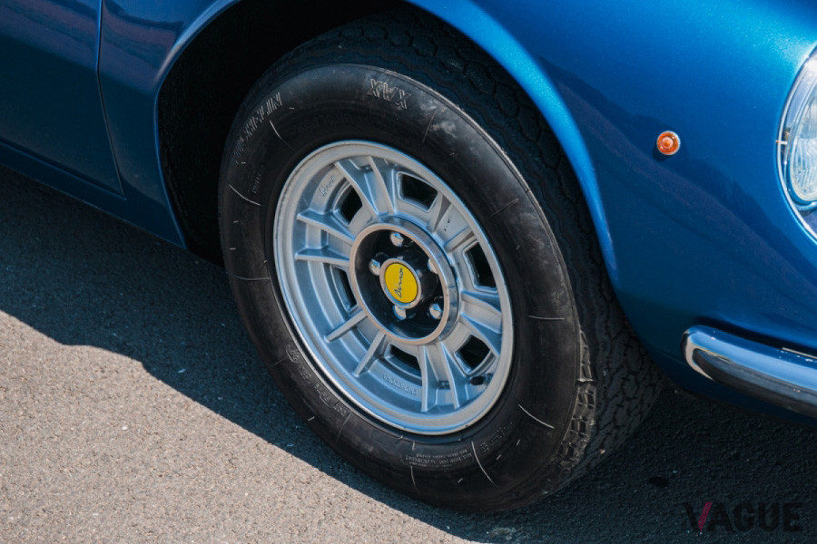 ホイールのセンターキャップは、「Dino」だ（c）SILVERSTONE AUCTIONS