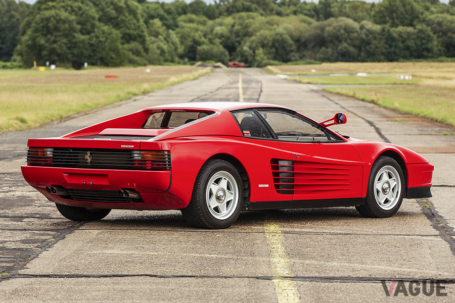 フェラーリ「テスタロッサ」（1986年製）は、予想落札価格7万ユーロから8万5000ユーロを上回る9万1300ユーロで落札された（C）2020 Courtesy of RM Sotheby's