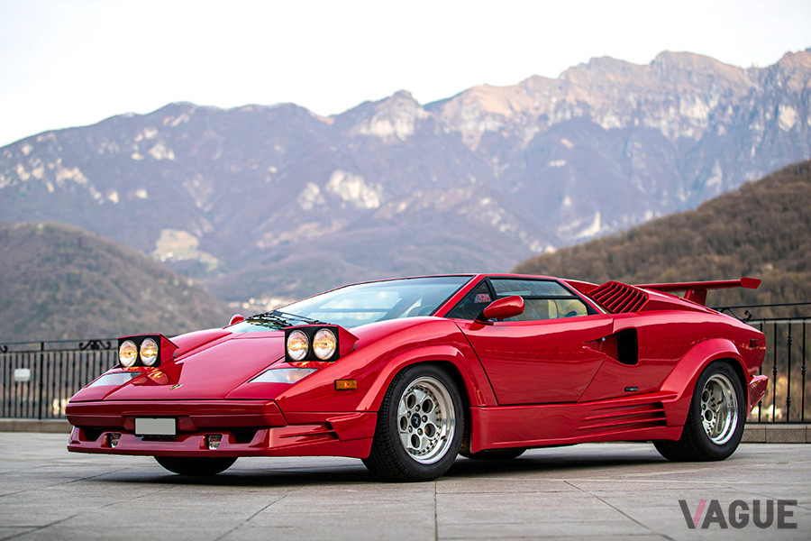 657台が生産されたランボルギーニ「カウンタック・アニバーサリー」（C）2020 Courtesy of RM Sotheby's
