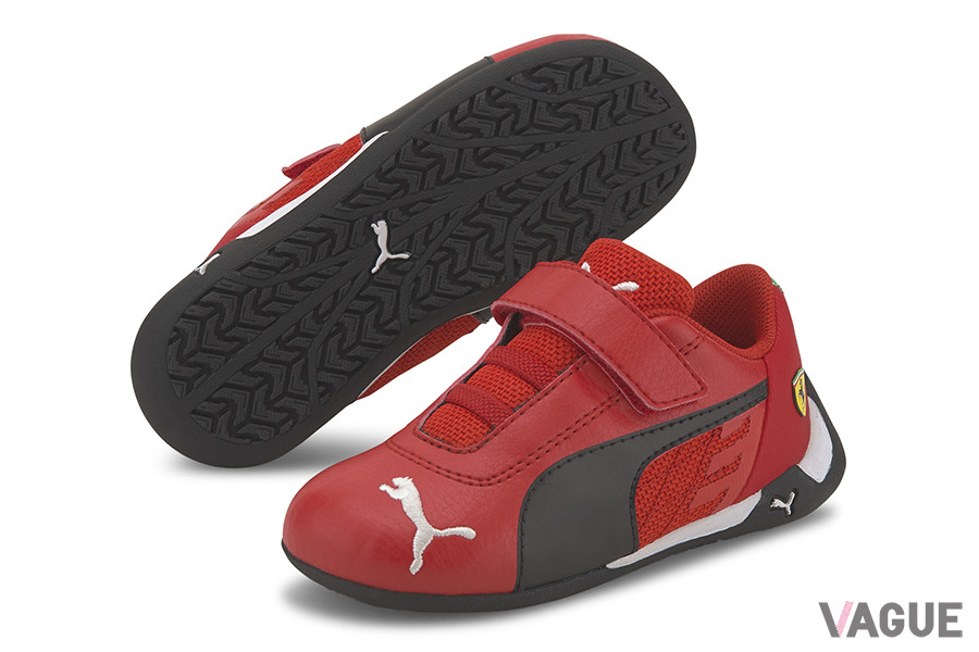 親子コーデにもおすすめのキッズモデル：フェラーリ レース R-CATV インファント／6050円（消費税込）