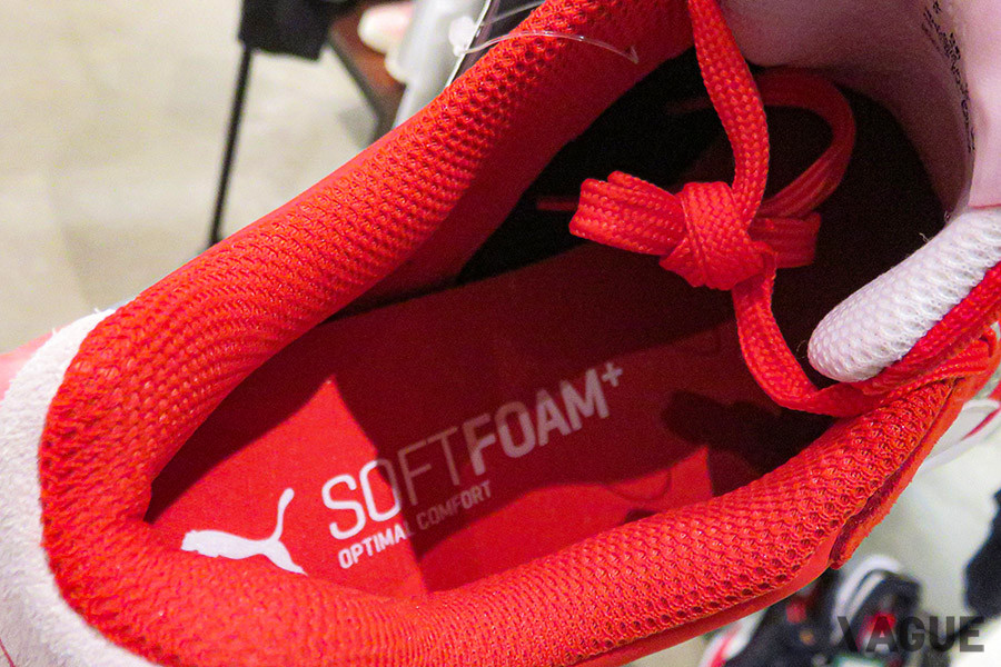 今シーズンからインソールに採用された「SOFTFOAM+OPTIMADE COMFORT」
