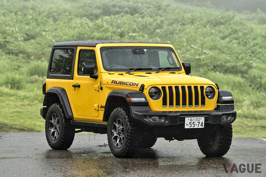 2ドア・ショートホイール版の限定車ラングラー・ルビコン