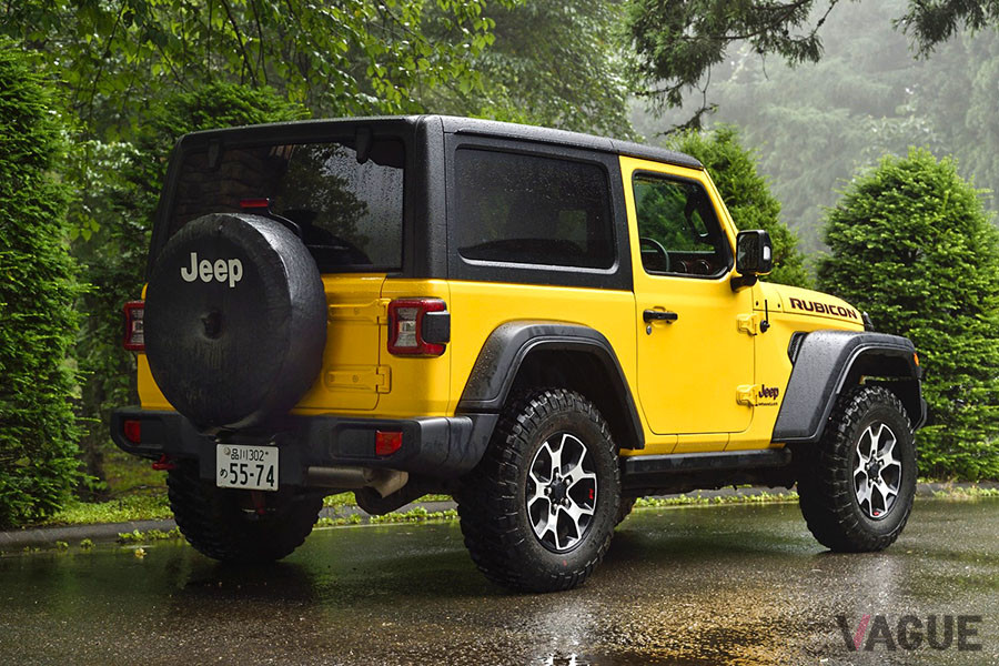 2ドア・ショートホイール版の限定車ラングラー・ルビコン