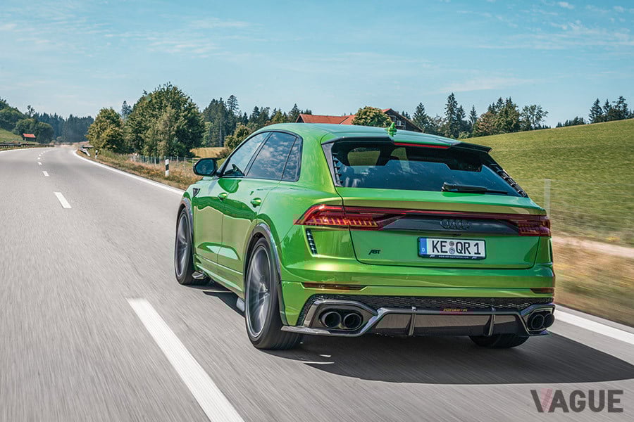 「RS Q8-R」の最高速度は315km／h