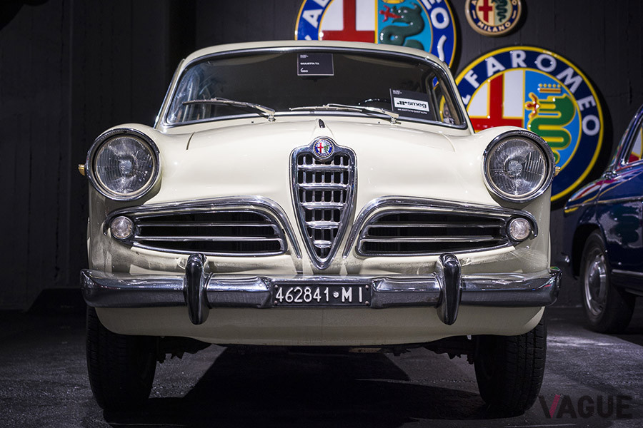 1960年の「ジュリエッタTi」は、コレクション第1号車（クリーム色）
