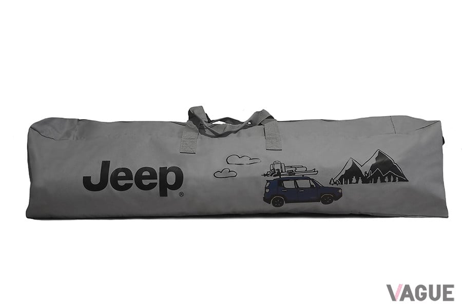 レネゲードのイラスト入りJeepオリジナルハンモック収納キャリア