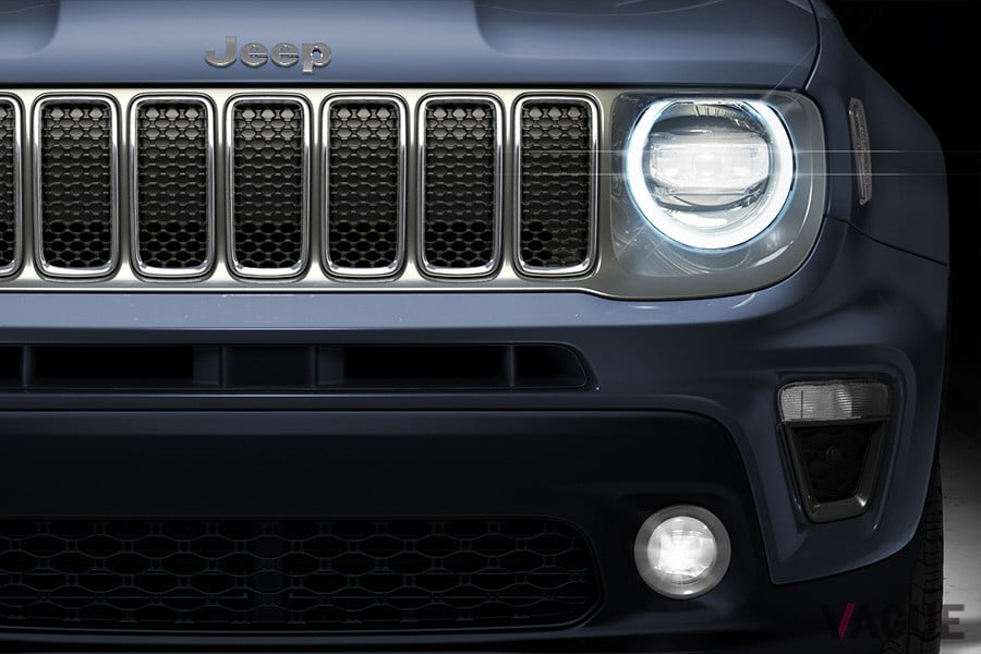 ヘッドライト、コーナリング フロントフォグランプは、LEDライトとなる