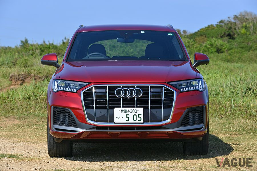 アウディ改良新型「Q7」は全長5065mm×全幅1970mm×全高1735mm、ホイールベースは2995mm
