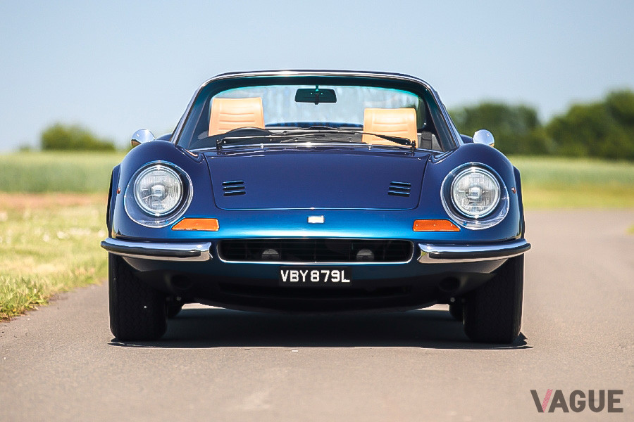 1973年型「ディーノ246GTS」は、33万7500ポンド（邦貨換算約4674万円）で落札（C）SILVERSTONE AUCTIONS