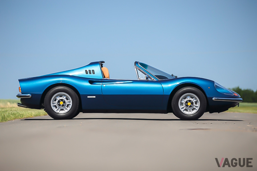 1973年型「ディーノ246GTS」は、33万7500ポンド（邦貨換算約4674万円）で落札（C）SILVERSTONE AUCTIONS