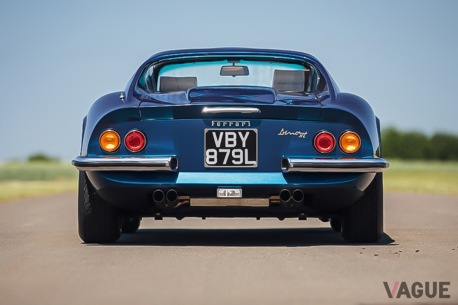 1973年型「ディーノ246GTS」は、33万7500ポンド（邦貨換算約4674万円）で落札（C）SILVERSTONE AUCTIONS