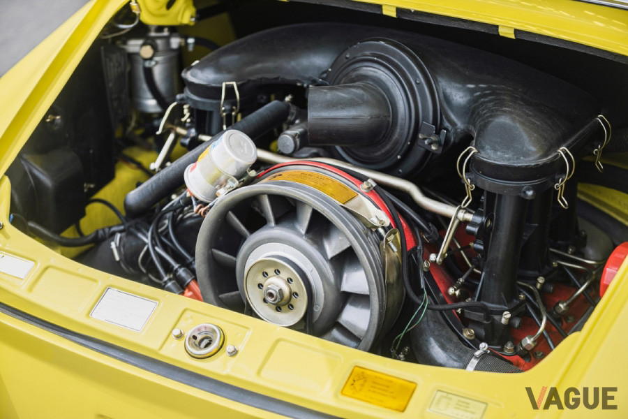 1973年型ポルシェ「911 2.7RSツーリング」は、42万5000ポンド（邦貨換算約5885万円）で落札（C）SILVERSTONE AUCTIONS