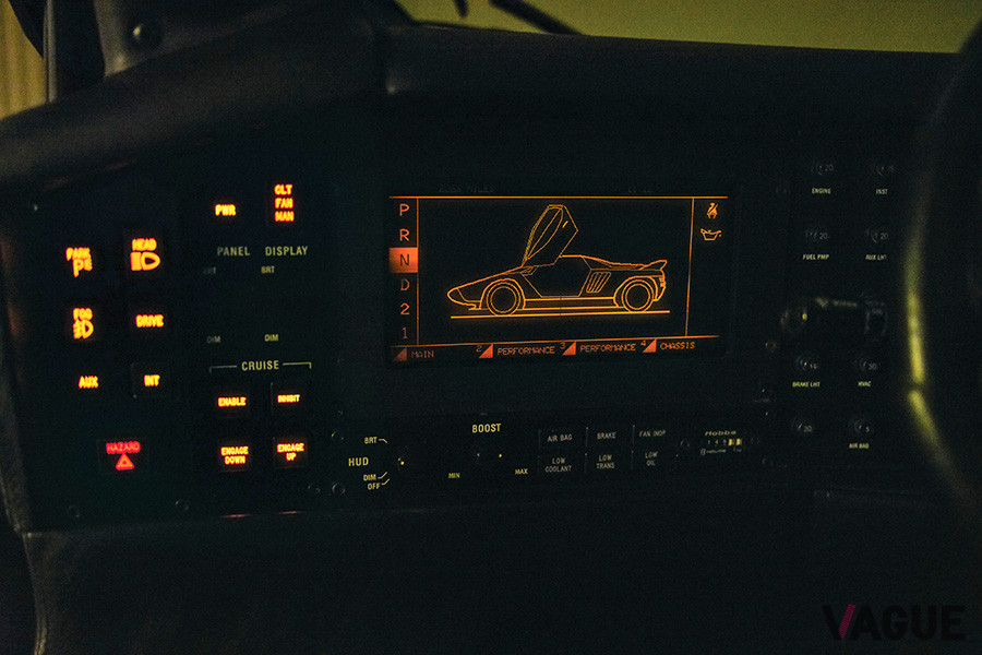 アンバー1色のデジタル表示だが、当時としては画期的であった（C）2020 Courtesy of RM Sotheby's
