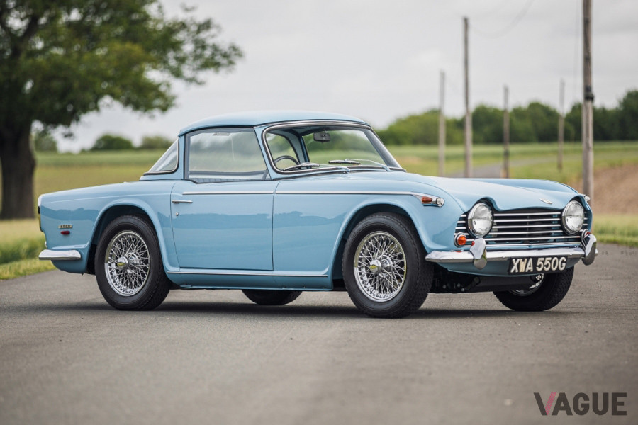 1968年式トライアンフ「TR5」は、約1200万円で落札（C）SILVERSTONE AUCTIONS