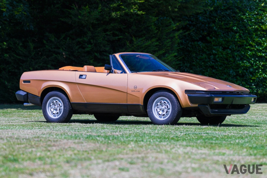 1981年式トライアンフ「TR8」は、約437万円で落札（C）SILVERSTONE AUCTIONS
