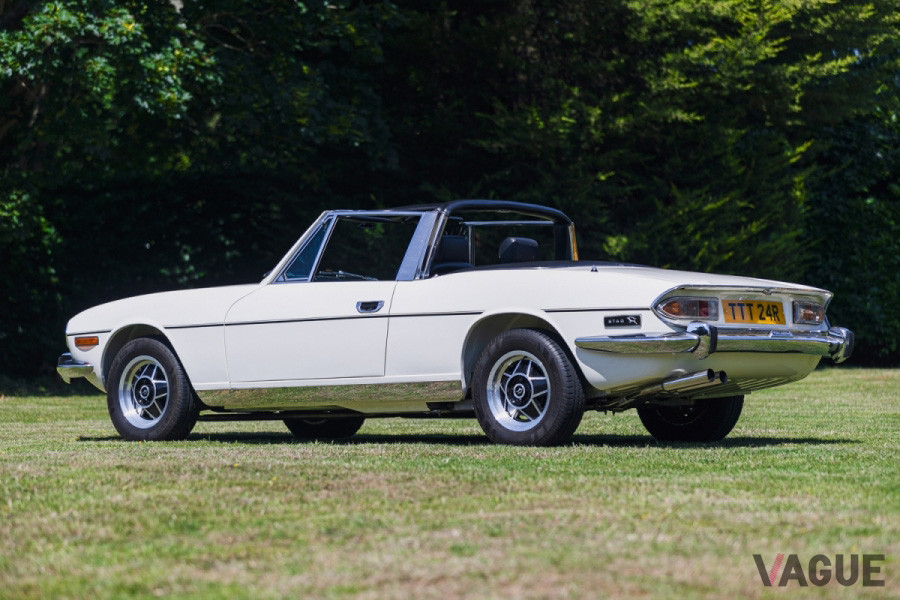 1977年式トライアンフ「スタッグ」は、約482万円で落札（C）SILVERSTONE AUCTIONS
