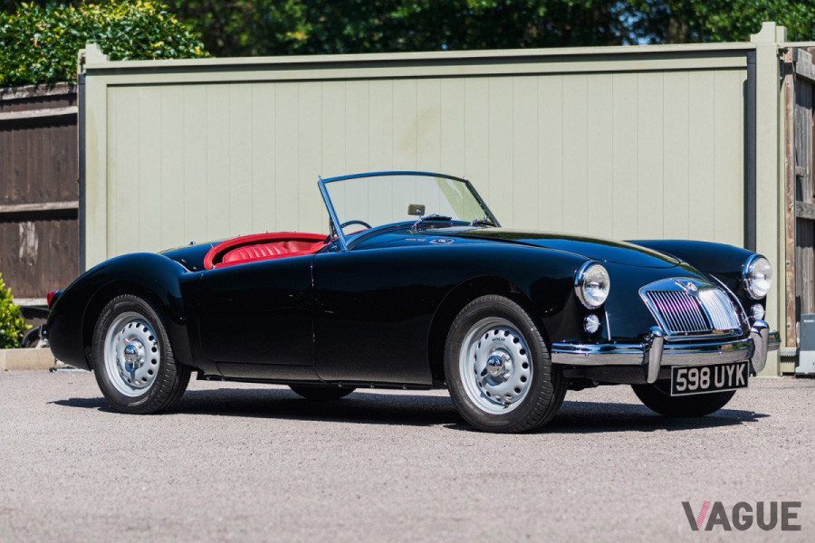 1959年式MGA「ツインカム」は、約780万円で落札（C）SILVERSTONE AUCTIONS
