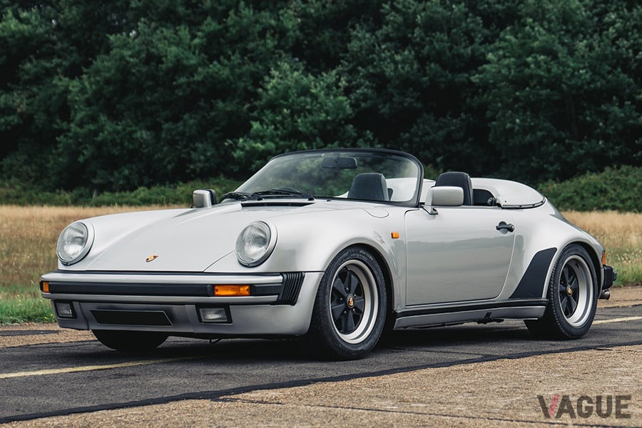 ポルシェ「911カレラ3.2スピードスター」（1989年式）は、11万5500ユーロ（邦貨換算約1415万円）で落札