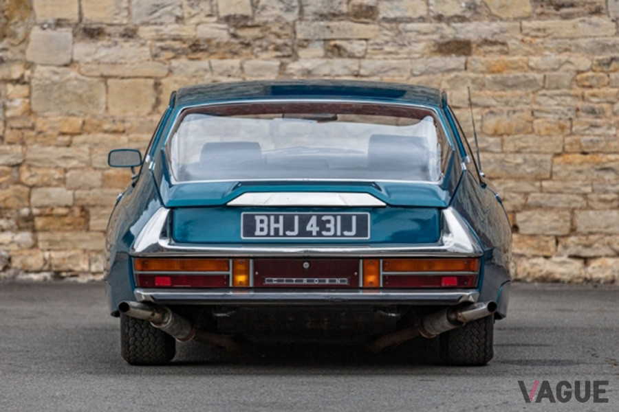 3万3188ポンド（邦貨換算約460万円）で落札されたシトロエン「SM 2.7 V6」（C）SILVERSTONE AUCTIONS