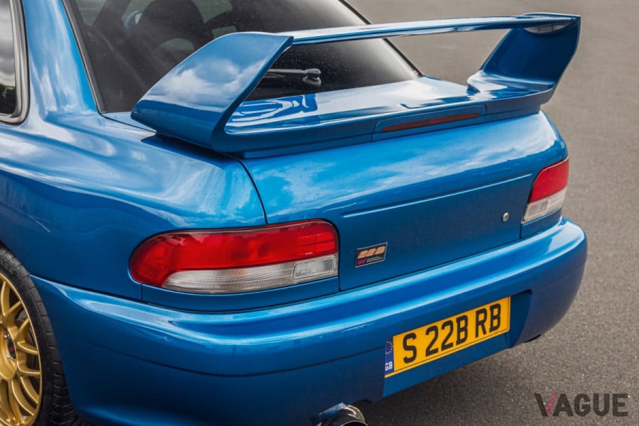 テールライトのレンズ類もきれいな状態（C）SILVERSTONE AUCTIONS