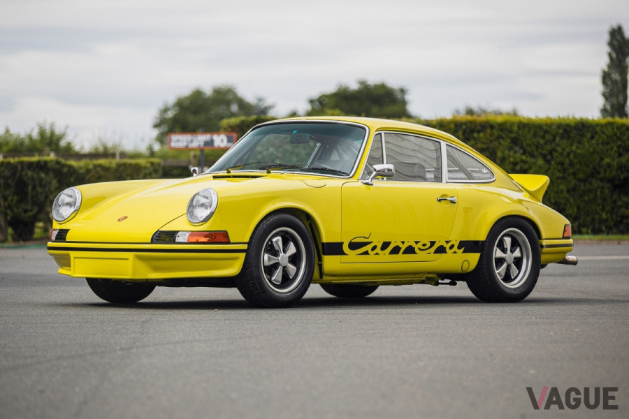 1973年式ポルシェ911 2.7RS ツーリングは、約5980万円で落札された（C）SILVERSTONE AUCTIONS