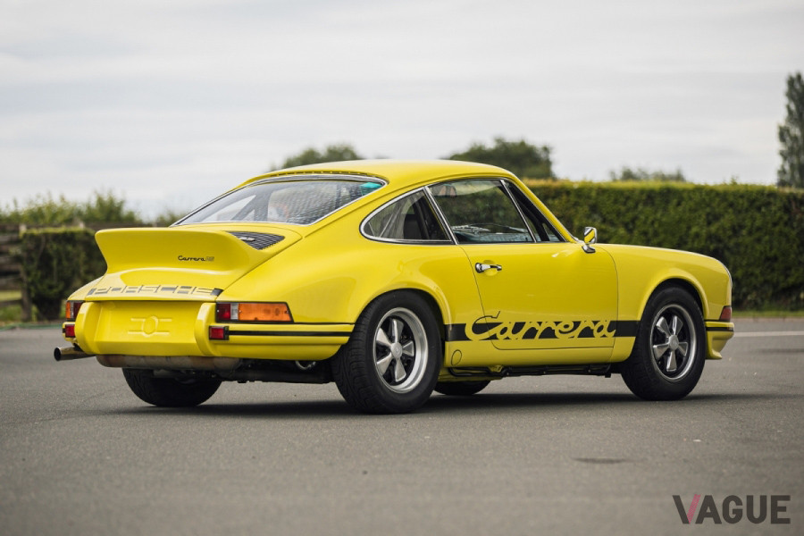 1973年式ポルシェ911 2.7RS ツーリングは、約5980万円で落札された（C）SILVERSTONE AUCTIONS