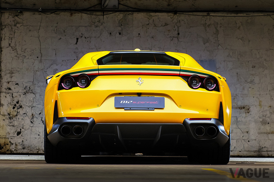約3950万円で落札された、2018年式フェラーリ「812スーパーファスト・テーラーメイド」（C）2020 Courtesy of RM Sotheby's