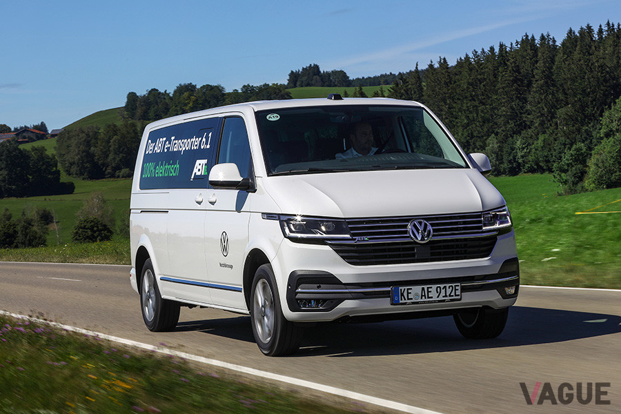 VW「カラベル」ベースの「ABT eトランスポーター 6.1」