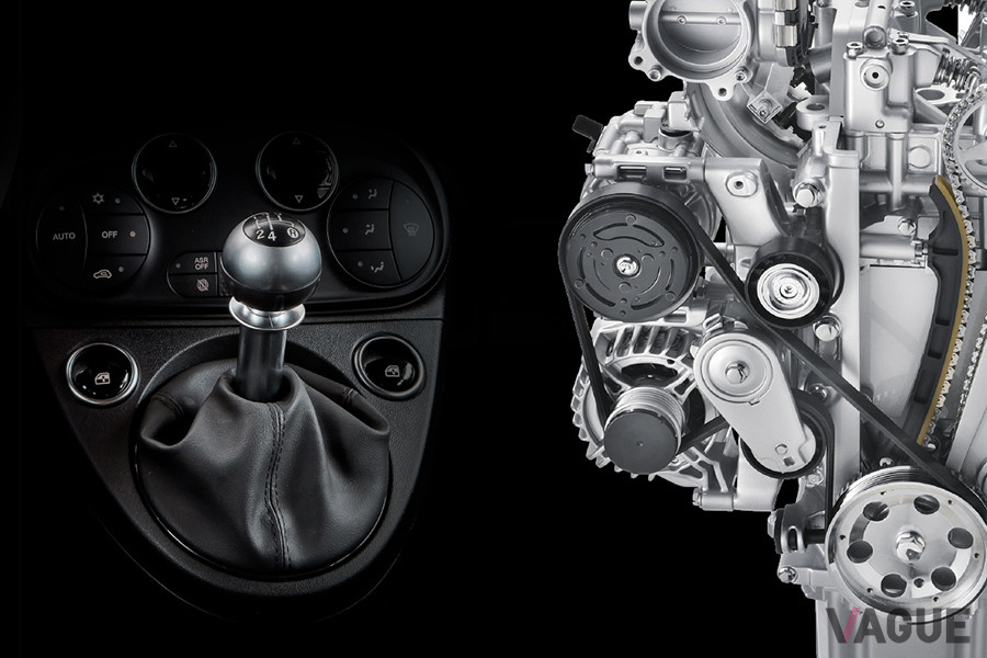 トランスミッションは5速MT、エンジンは875ccの2気筒ターボエンジン・ツインエアとなる