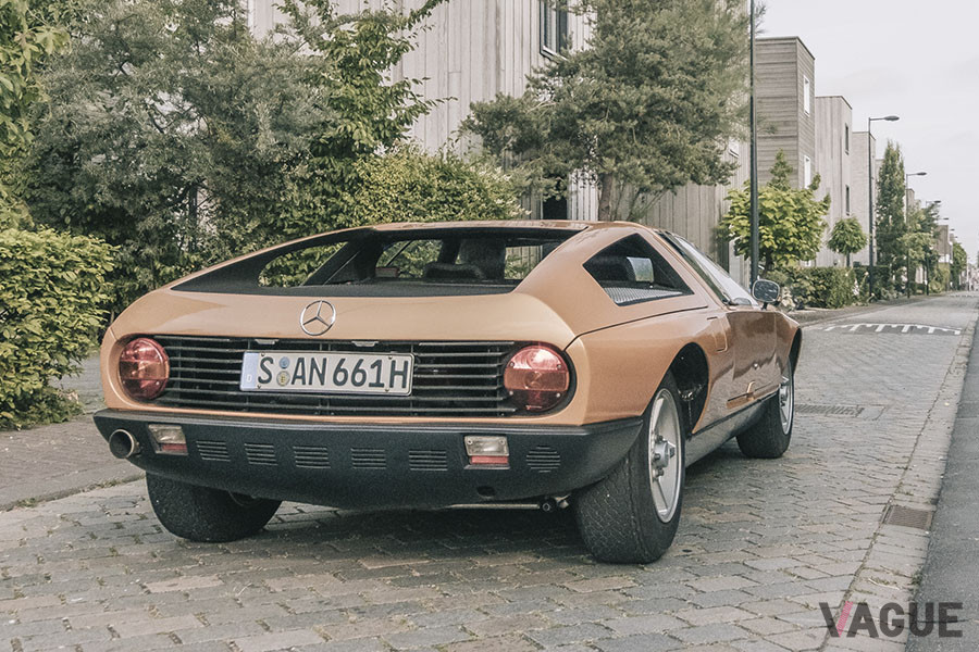 ナンバーを取得し、公道走行可能なコンセプトカー「C111-II」