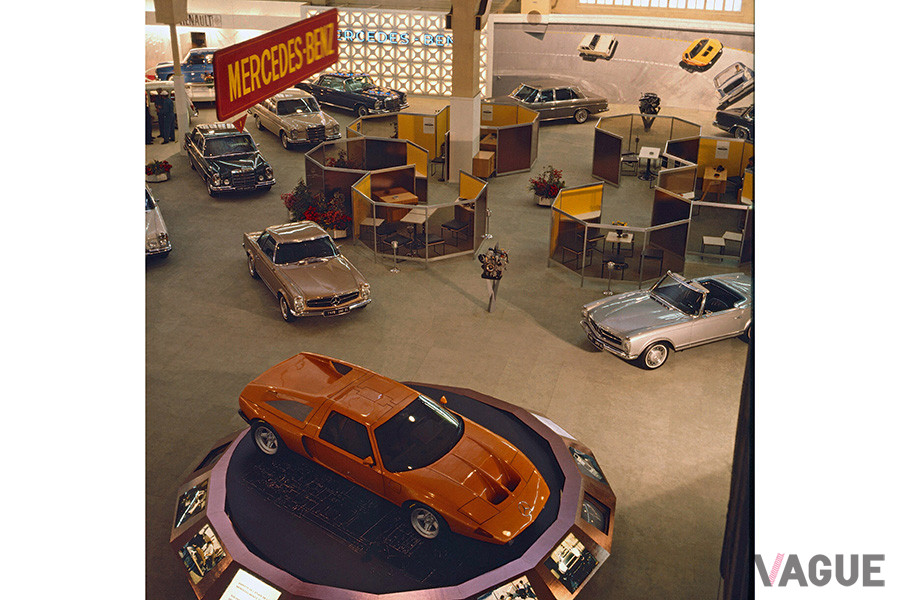 1970年ジュネーブ・ショーに出展されたコンセプトカー「C111-II」